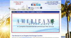Desktop Screenshot of americanarborcare.net